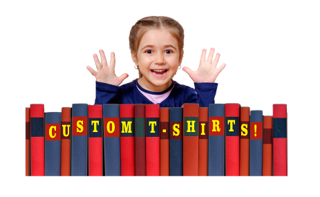 Custom printed T-shirts for schools