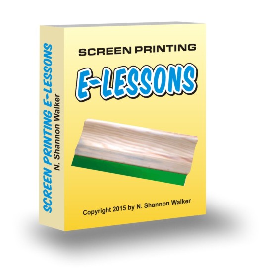 T-shirt printing E-lessons