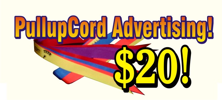 pullup cord advertising